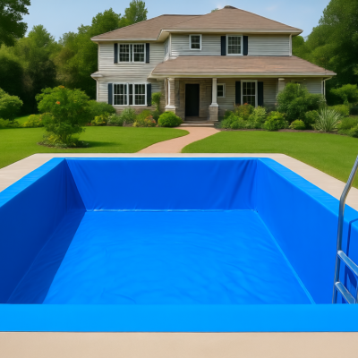 Вкладыш в бассейн прямоугольной формы